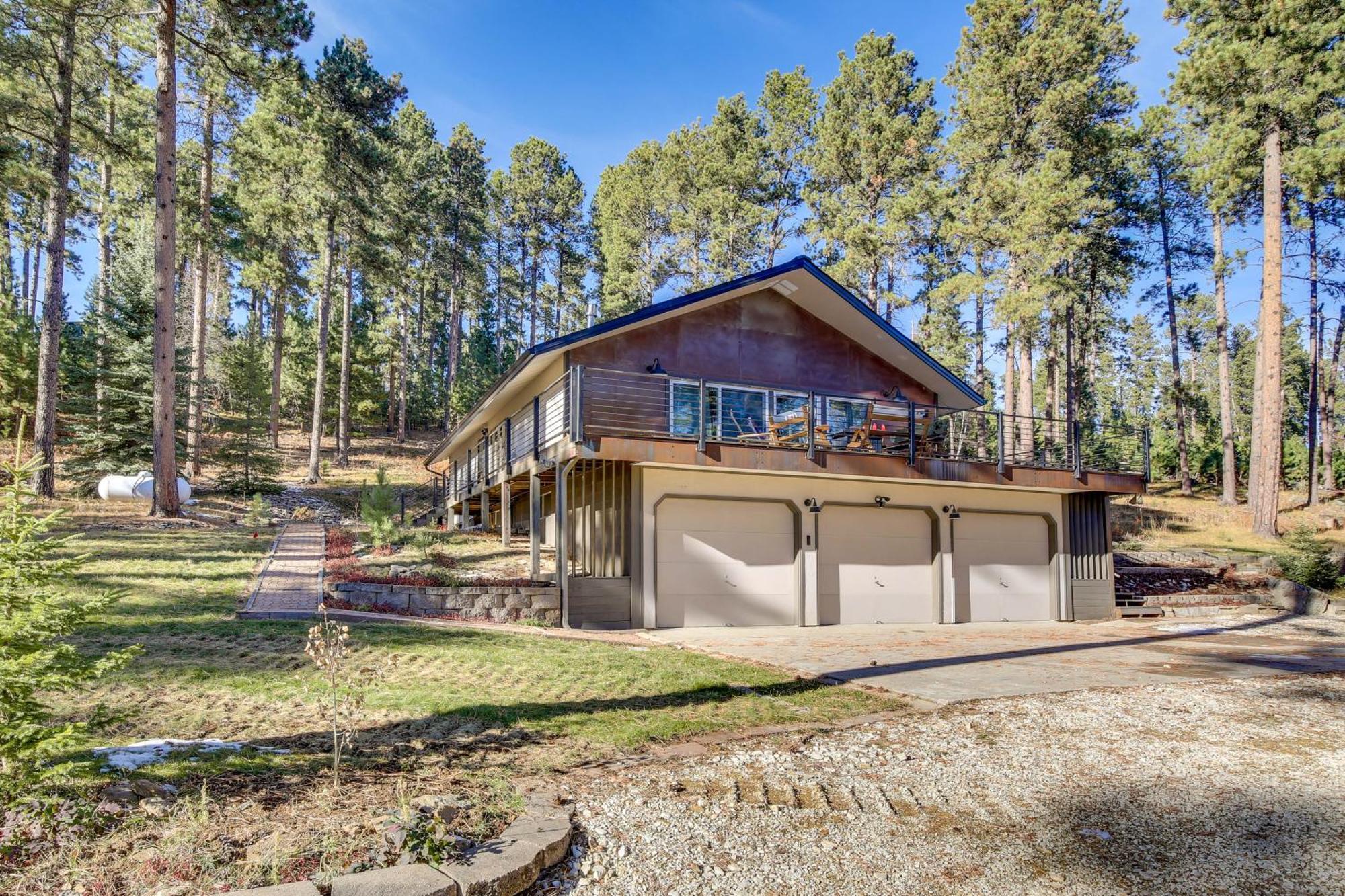Modern Lead Cabin With Private Hot Tub And Fireplace! Exterior foto
